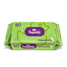 Pañitos Húmedos Pequeñin Manzanilla Paquete x 80 Pañitos