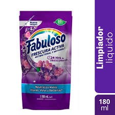 Limpiador Multiusos Fabuloso Fresca Lavanda Doypack x 180 ml