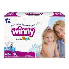 Pañal Desechable Winny Ultratrim Sec Etapa 4 x 30 und