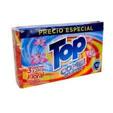 Jabón en Barra Top Con Suavizante Aroma Floral x 3 Unds x 230g c/u