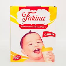 Harina de Plátano Farina Sabor Leche Condensada, Caja x 200g