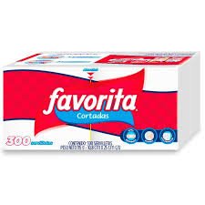 Servilletas Favorita Cortadas Paquete x 300 Unidades