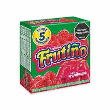 Gelatina Frutiño Sabor a Frambuesa, Caja x 14g