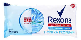 Jabón De Baño Rexona Limpieza Profunda x 110g