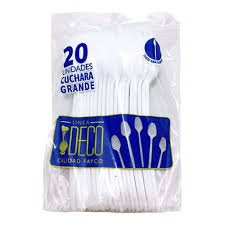 Tenedores Desechables, Paquete x 20 Unds