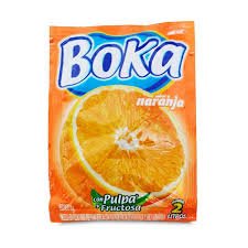 Boka Sabor a Naranja, Sobre x 10g