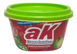 Lavaloza en Crema AK Extracto De Manzana Verde x 900g