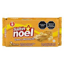 Galletas Saltin Noel Queso y Mantequilla 2 Tacos 225g
