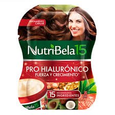 Tratamiento Nutribela 15 Pro Hialurónico Fuerza y Crecimiento Sobre x 27ml