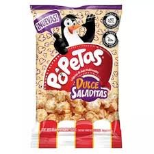 Popetas Dulce Saladitas, Paquete x 24g