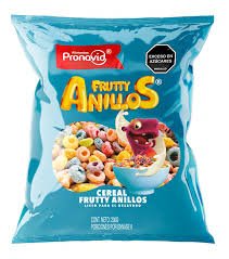 Cereal Fruty Anillos Pronavid, Paquete x 250g