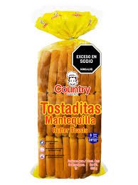 Tostadas Nissi-Pan Sabor a Mantequilla x 12 Unds x 135g