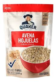 Avena Quaker Hojuelas Sabor Original x 400 g