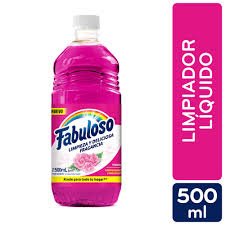 Limpiador Multiusos Fabuloso Violeta Antibacterial y Antiviral, Botella x 500ml