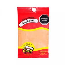 Color Rojo El Cheff Sobre x 60g