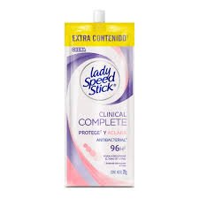 Desodorante En Crema Lady Speed Stick, Clinical Complete, Sobre x 20g
