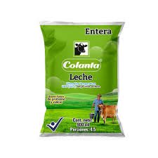 Leche Entera Colanta UHT Bolsa 900ml