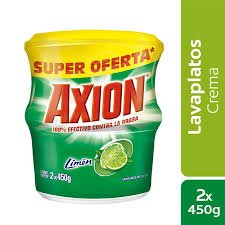 Lavaloza En Crema Axion Explosión Cítrica 2 x 450g
