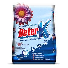 Detergente en Polvo Deterk Floral x 100g