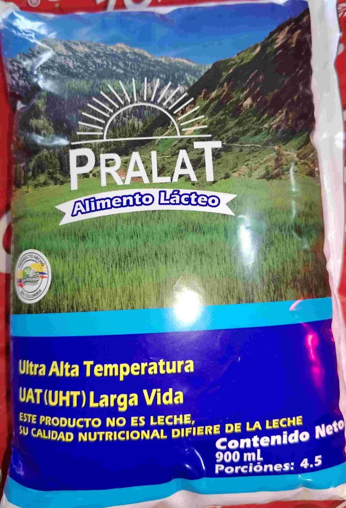 Alimento Lácteo UHT Pralat  x 900 ml
