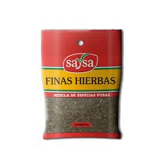 Finas Hierbas El Cheff, Sobre x 10g