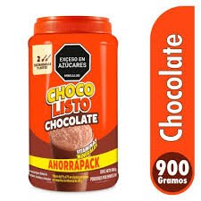 Chocolate Instantáneo en Polvo Choco listo, Tarro x 900g