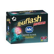 Ibuflash Migraña Mk, Capsulas Blandas