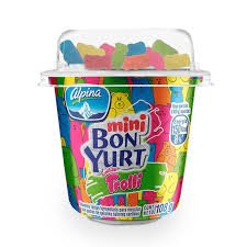Mini Bon Yurt Trolli Alpina, Vaso x 108G