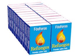 Fósforos Refuego Paquete x 20 Unid