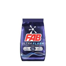 Detergente en Polvo FAB Ultra Flash, bolsa x 700g