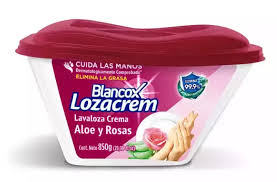 Lavaloza Crema Blancox Lozacrem Aloe Y Rosas x 850g