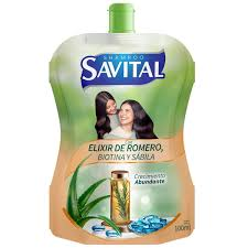 Shampoo Savital con Elixir de Romero Biotina y Sábila, Sobre x 30ml