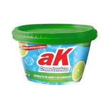 Lavaloza en Crema AK Limón y Bicarbonato x 500g