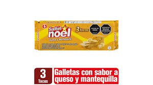 Galletas Saltin Noel Queso y Mantequilla 3 Tacos 338g