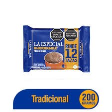 Chocolate La Especial Ahorramax Tradicional Con Azúcar, Barra x 200g