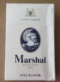 Cigarrillos Marshal Blanco, Cajetilla x 20 Unds