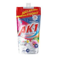 Detergente Líquido Ak-1 Floral Doypack x 300 ml