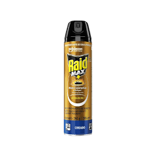 Insecticida en Aerosol Raid Max Mata Cucarachas x 400 Ml