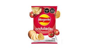 Papas Margarita Onduladas Sabor Tomate x 35g