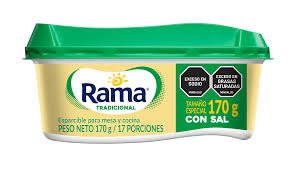 Margarina Rama Tradicional Con Sal Tarro x 170g