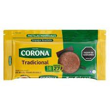 Chocolate Corona Tradicional con Azúcar x 450g