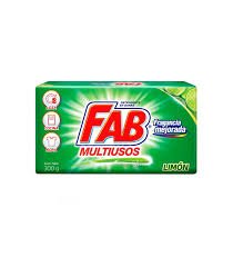 Jabon Barra Fab Ultra Flash Limón x 300g
