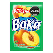 Boka Sabor a Durazno, Sobre x 10g