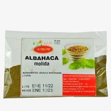 Albahaca Molida El Cheff, Sobre x 10g