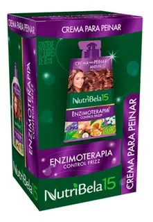 Crema Para Peinar Nutribela Enzimoterapia Control Frizz, sobre x 18ml