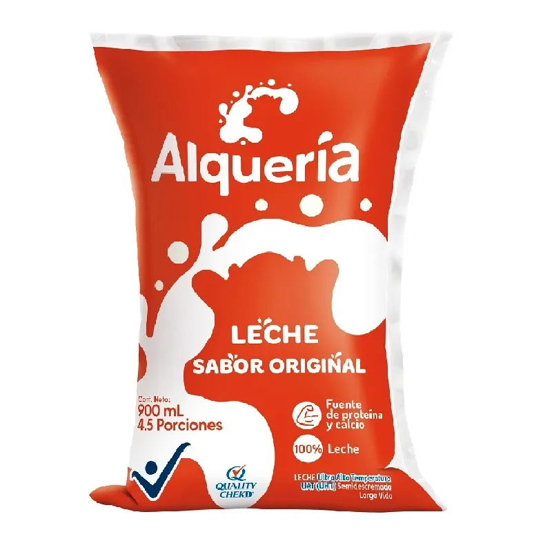 Leche Alqueria Semidescremada x 900 ml
