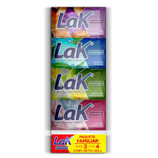 Jabón De Tocador Lak Protección Antibacterial x 110g