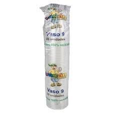 Vaso Desechable 9 Oz Vacán, Paquete x 50 Unds