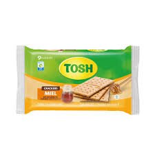 Galletas Crackers Tosh con Salvado y Miel x 27g