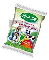 Leche en Polvo Entera Proleche Bolsa x 380g